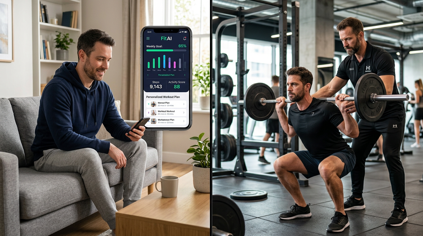 AI Fitness Plans vs Personal Trainers Bournemouth